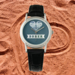 Symboliskt hjärta armbandsur