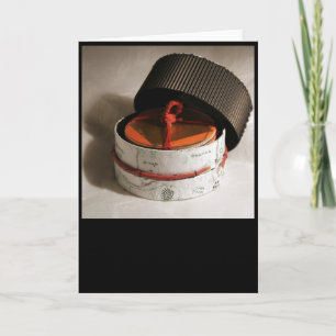 Symboliskt möteskonstnärs hälsningskort i Bok Kort