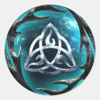 Symbolklistermärken för Academy Journeyman Runt Klistermärke