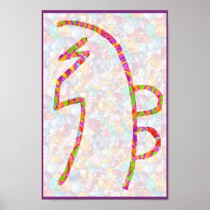 SYMBOLKONST 2014 - ledar- Reiki övar Poster