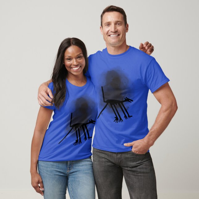 Symbols Animal Ancient Nazca Linjer T-Shirt (Unisex)