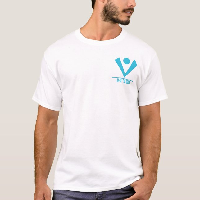 Symbolskjorta för man H18 Tee Shirt (Framsida)