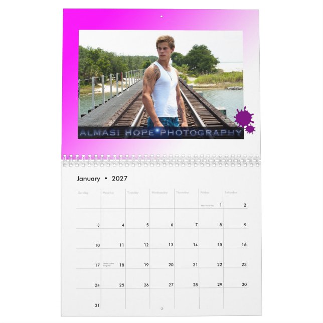 SYMBOLSVÄDJAN KALENDER (Jan 2027)