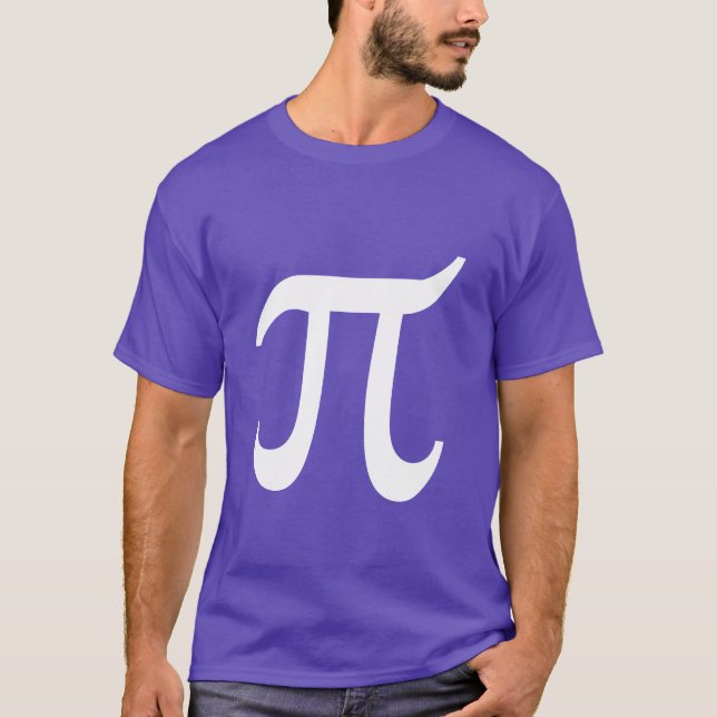 SYMBOLVIT FÖR POLYAMORY PI T-SHIRT (Framsida)