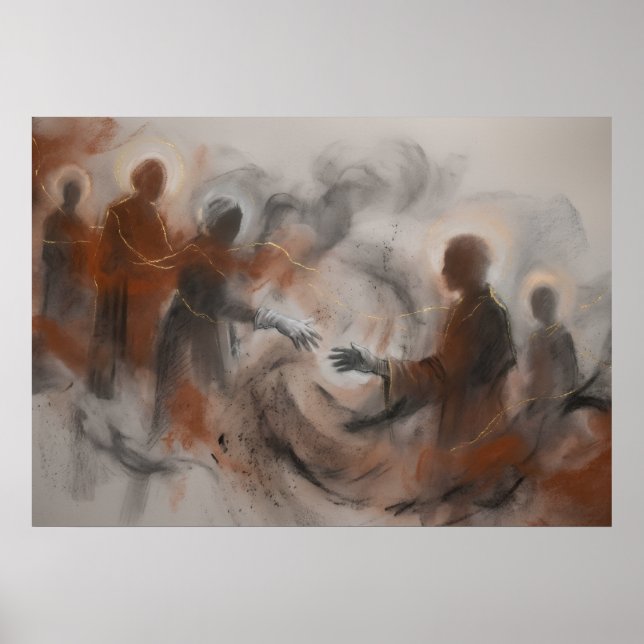 Symfoni av den osynliga roten poster (Framsidan)