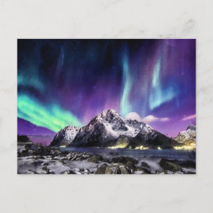 Symfoni Ljus - Vackra Auroror Vykort