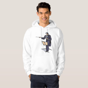 Symfoniorkester Dirigent Klassisk Musik Hoodie
