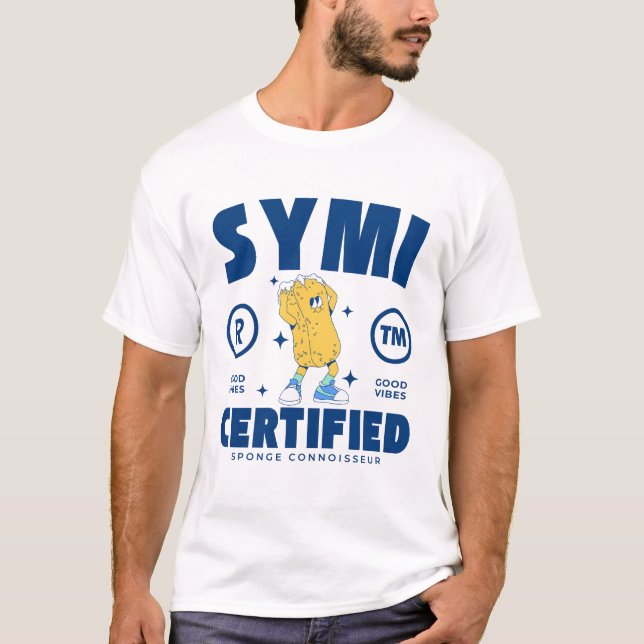 Symi: certifierad svampkännare t shirt (Framsida)
