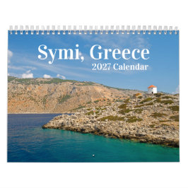 Symi grekisk ö 2026 Kalender