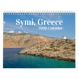 Symi Grekiska ön 2026 Kalender