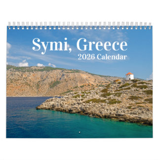 Symi Grekiska ön 2026 Kalender