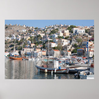 Symi i Grekland Poster