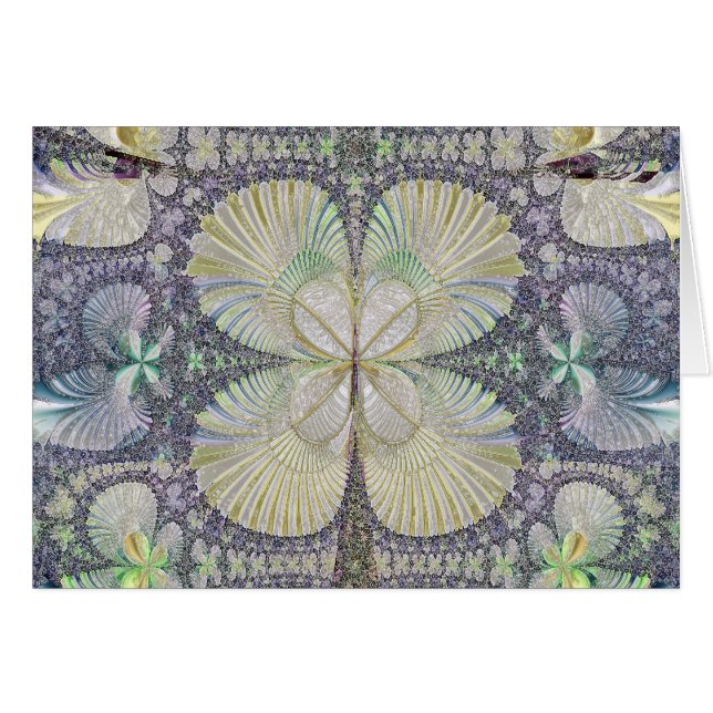 Symmetri i pärlemor OBS kort (Framsidan Horizontal)