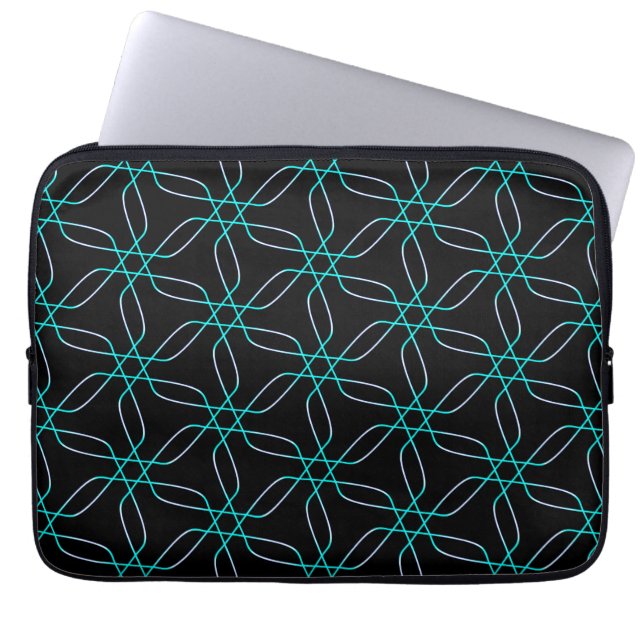 Symmetri i rörelse laptop fodral (Framsidan)