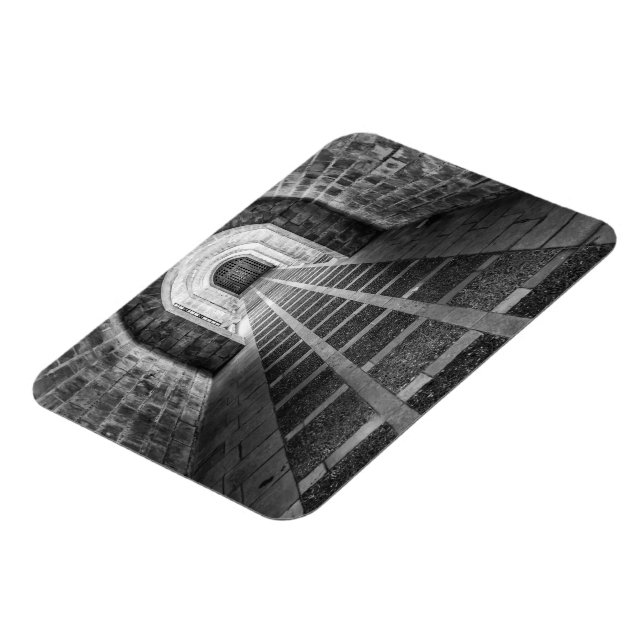 Symmetri i svartvitt magnet (Vänstra Sidan)