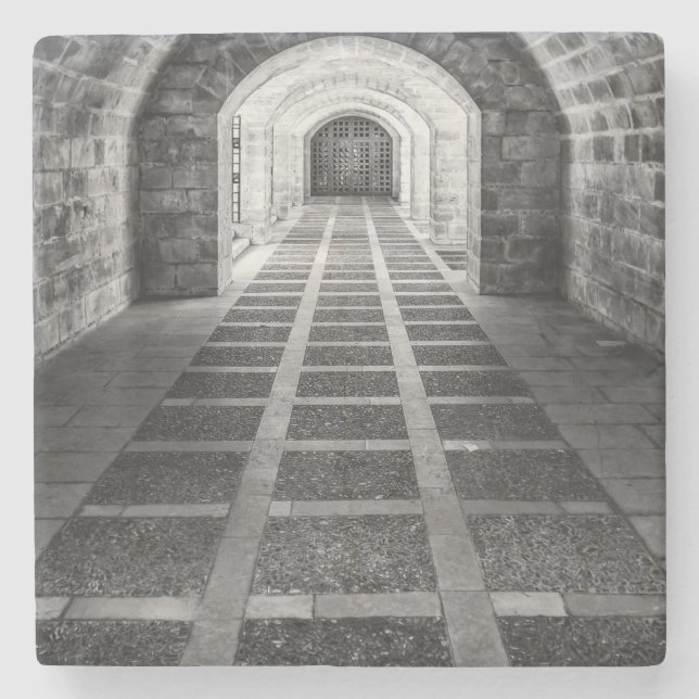 Symmetri i svartvitt stenunderlägg (Framsidan)