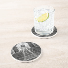 Symmetri i svartvitt underlägg