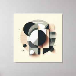 Symmetric Dimensional Geometry Canvastryck