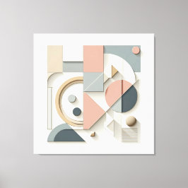 Symmetric Shape Ensemble Canvastryck