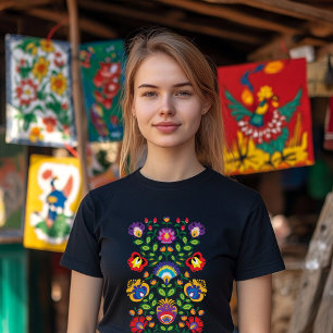 Symmetrical Folk Wycinanki T Shirt