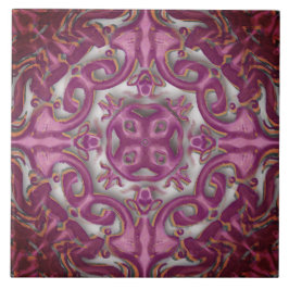Symmetrical mönster (azulejos liknande) kakelplatta
