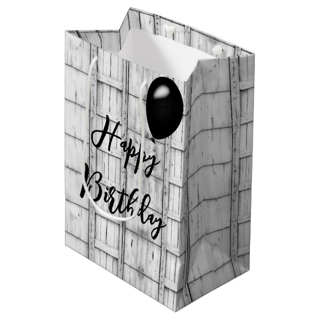 Symmetrical Whitewaschad Wood Mönster (Framsidan Vinklad)