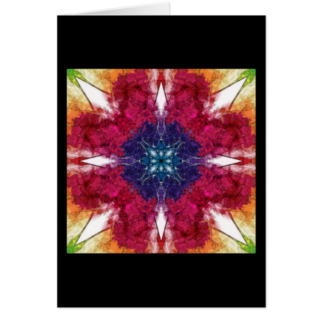 Symmetripunkter Hälsningskort (Framsidan)