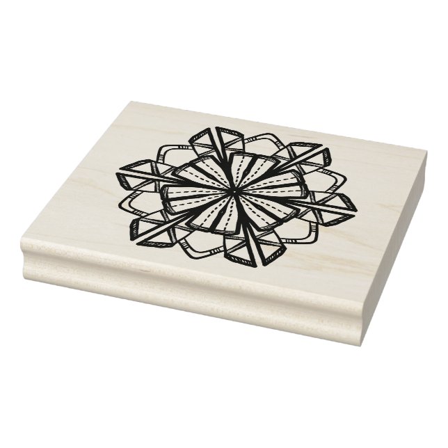 Symmetrisk design stämpel (Stämpel)