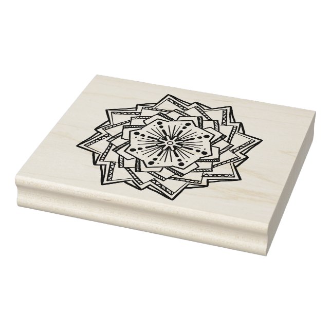 Symmetrisk design stämpel (Stämpel)