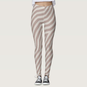 Symmetrisk diagonal rand-bakgrund 12 leggings