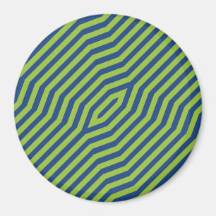 Symmetrisk diagonal rand-bakgrund 7 magnet