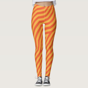 Symmetrisk diagonal rand-bakgrund 8 leggings