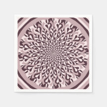 Symmetrisk Mandala Helig Geometri Boho Mönster