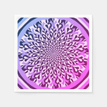 Symmetrisk Mandala Helig Geometri Boho Mönster