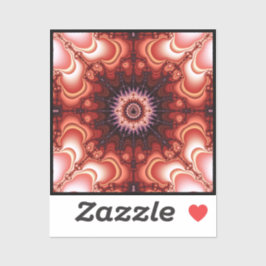 Symmetrisk Mandelbrot Zoom Klistermärken