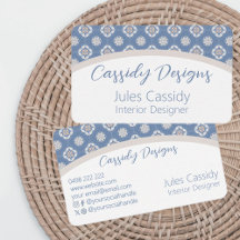 Symmetrisk Orange blomma Mönster på blåfärgad båge