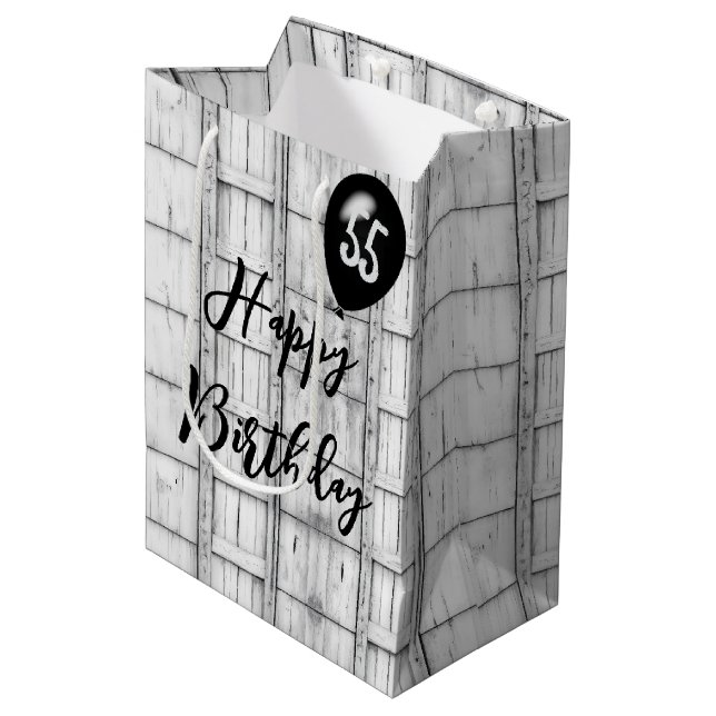 Symmetrisk Rustic Wood Mönster (Framsidan Vinklad)