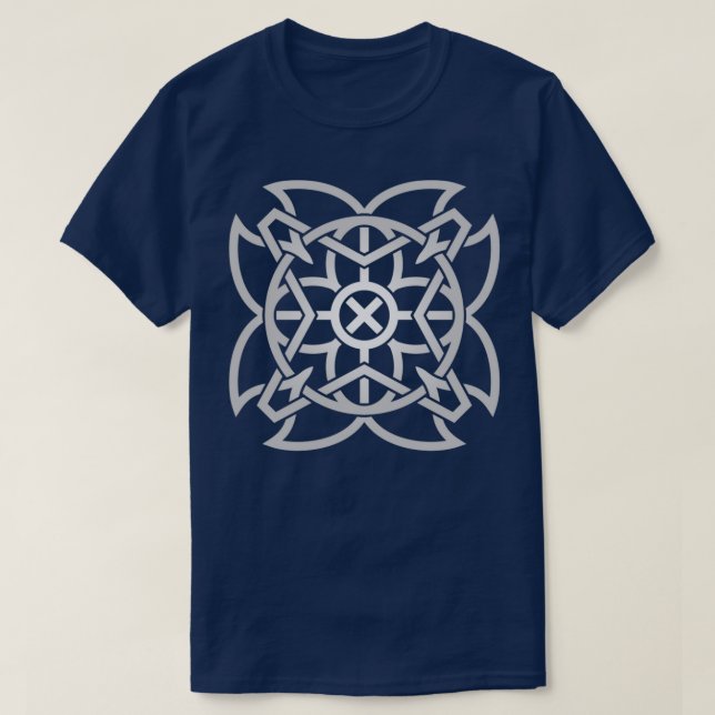 Symmetrisk symbol för abstrakt Helig T Shirt (Design framsida)