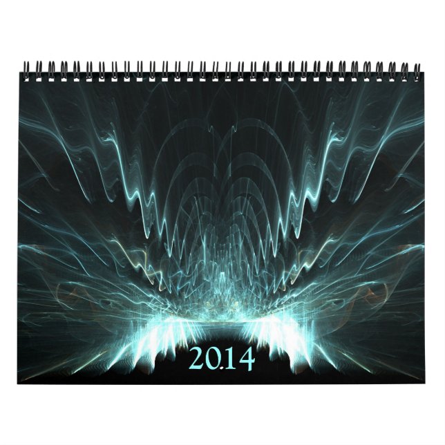 Symmetriska fractals 2014 kalender (Omslag)