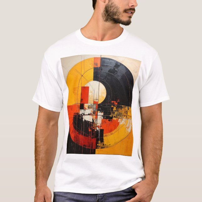 Symmetry in Motion T Shirt (Framsida)