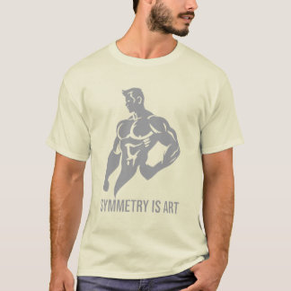 Symmetry Is Art Golden Era Bodybuilding Motivation T Shirt