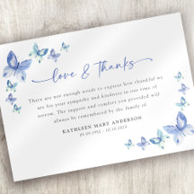 Sympathy Butterflies Funeral