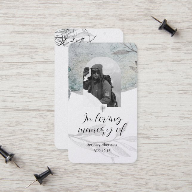 Sympathy Card (Fram/Back In Situ)