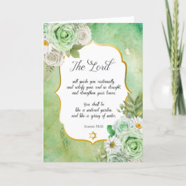 Sympathy Card för BIble Verse Encouragement Ro Tack Kort