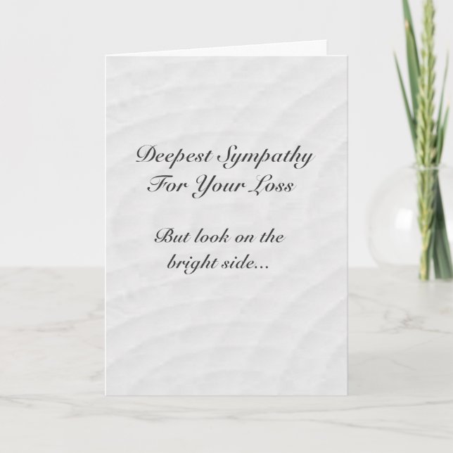Sympathy Card för fjärrkontroll för tecknad Kort (Framsida)