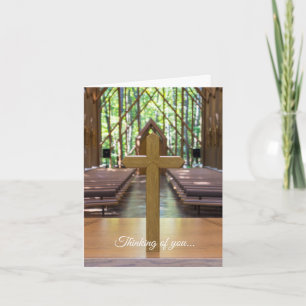 Sympathy Card-kort för Anthony Chapel Kor Kort