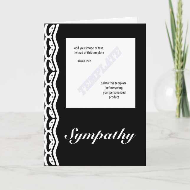 Sympathy Card-mall Kort (Framsida)