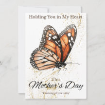 Sympathy Card Mors dag - Butterfly