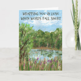 Sympathy Card Pond Kort