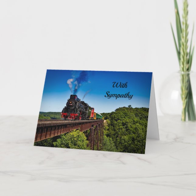 Sympathy Card Tåg Kort (Framsida)